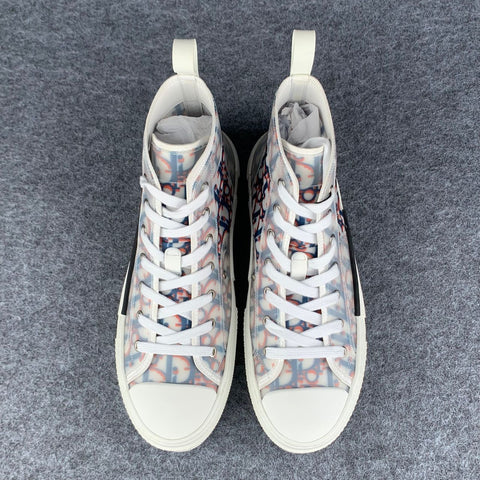 Dior B23 High Oblique Pixel - Blue Red'