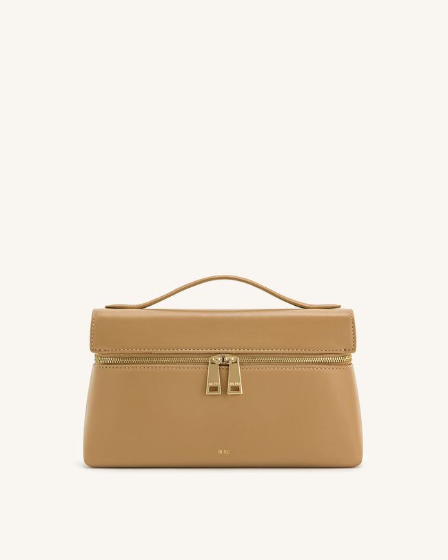 Thea Top Handle Bag - Almond Hover Image