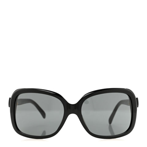 Acetate CC Bow Sunglasses 5171-A Black