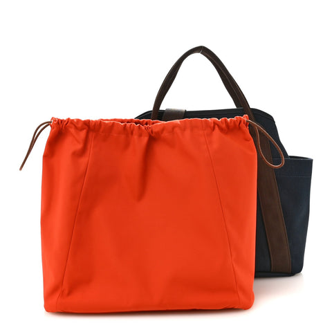Canvas The Grooming Bag Bleu Navy Feu