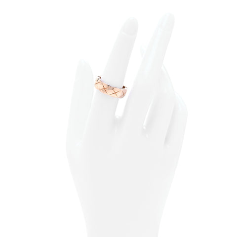 18K Beige Gold Small Coco Crush Ring 54 7