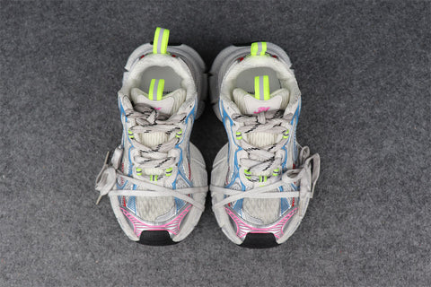 Balenciaga Wmns 3XL Sneaker 'Worn-Out - White Blue Red'