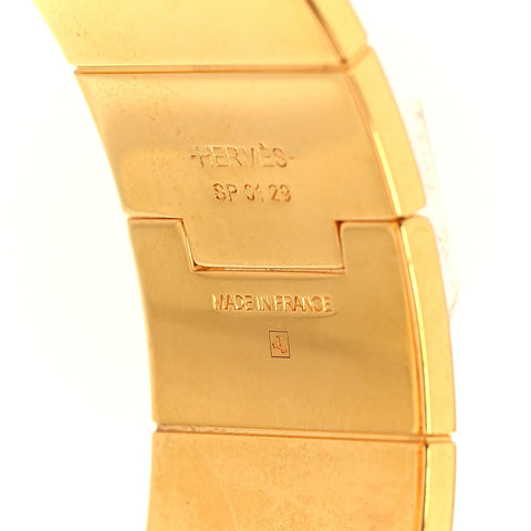 Enamel Printed Wide Hinged Bracelet S