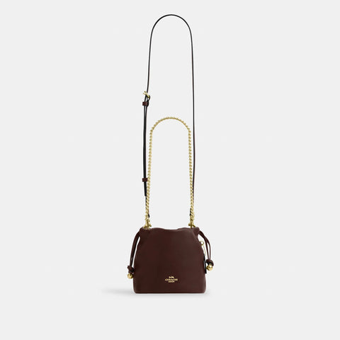 Coach Outlet Faye Mini Drawstring Bag With Ruching