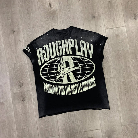 Rough Play T Shirts RoughPlay Monster CutOff Sleeves