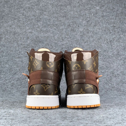 Custom Air Jordan 1 High 'Monogram Flux'
