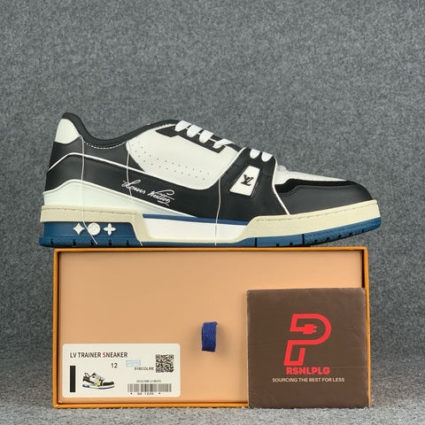 Louis Vuitton Trainer 'White Black Blue'