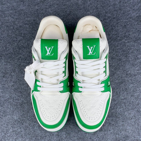 LV Trainer Low '#54 Signature - Green White'