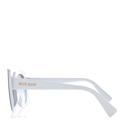 Acetate Cat Eye Sunglasses SMU06X-A Light Blue