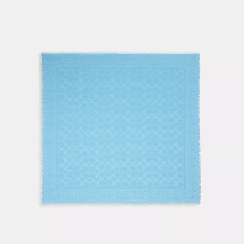 Coach Outlet Signature Oversized Square Scarf
