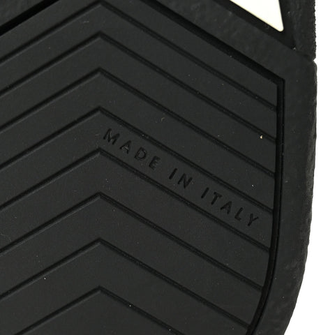 Calfskin Suede Logo Sneakers 38 Black