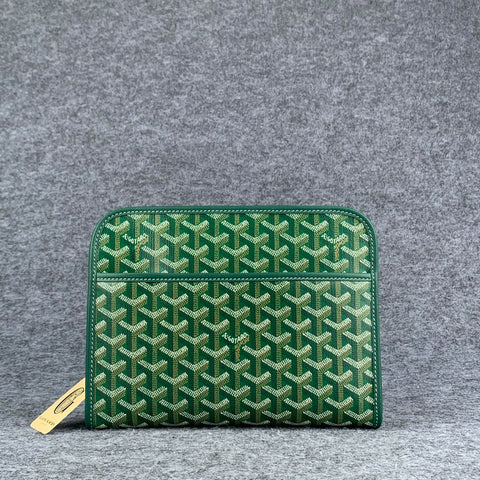 Goyard Toiletry Bag 'Green Goyardine'