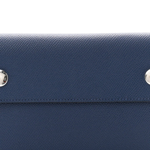 Epsom Hermesnap Wallet Bleu Navy