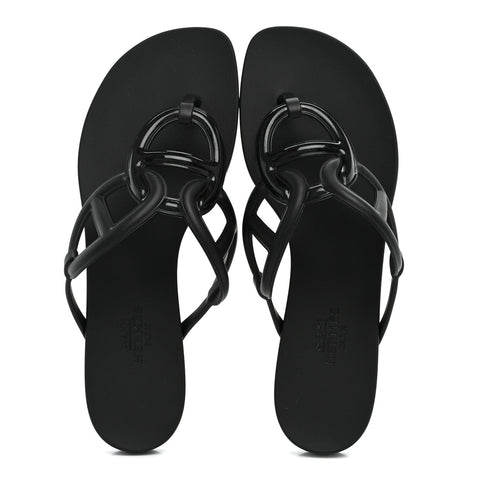 Rubber Womens Egerie Sandals 36 Black