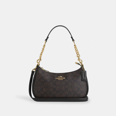 Coach Outlet Teri Shoulder Bag In Signature Canvas