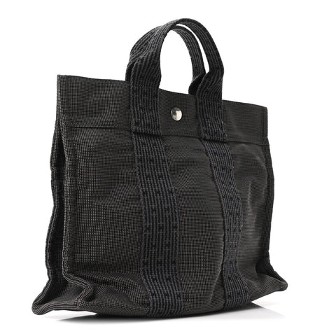 Canvas Herline PM Tote Grey