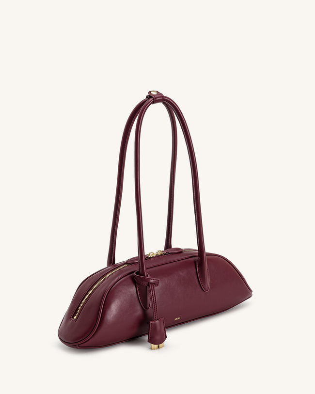 Zora Shoulder Bag - Deep Claret Main Image