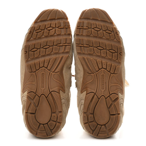 X NEW BALANCE Suede Shearling 530 SL Sneakers 37 Ecru