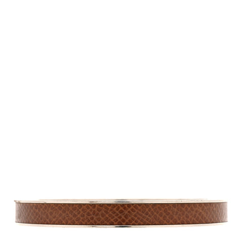 Lizard Kelly Lock Cadena Bracelet Brown