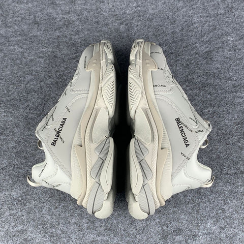 Balenciaga Triple S 'Allover Logo - Grey'