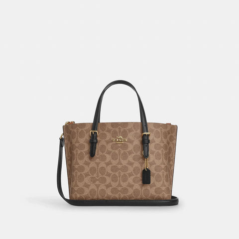 Coach Outlet Mollie Tote Bag 25 In Signature Canvas