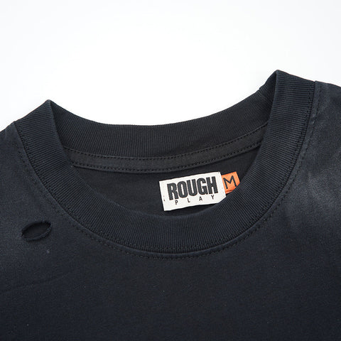 Rough Play T Shirts RoughPlay We Trust CutOff Sleeves (BRN)