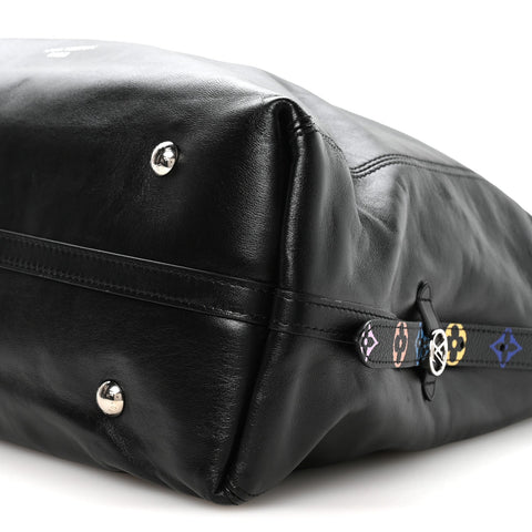 LV X TM Lambskin CarryAll Vibe MM Black