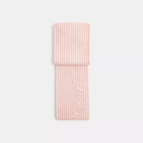Coach Outlet Coach Script Knit Muffler