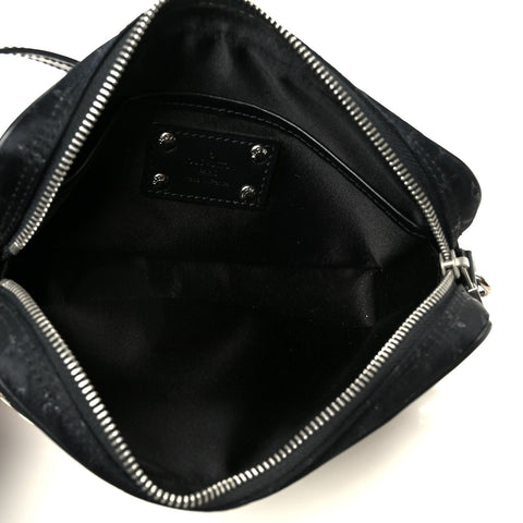 Satin Mini Monogram Conte De Fees Pochette Black