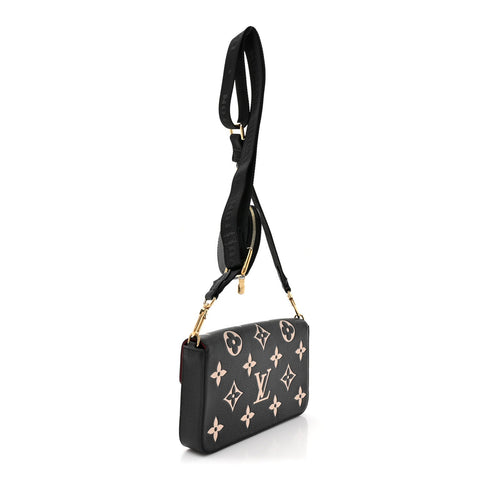Empreinte Monogram Giant Felicie Pochette Black Beige