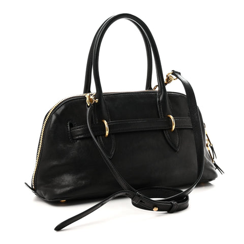 Nappa Aviator Regular Aventure Bag Black