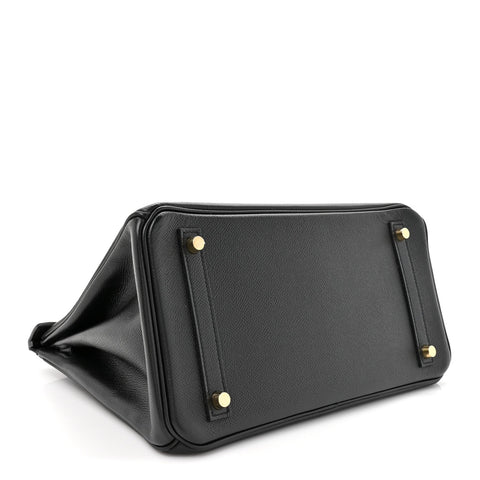 Epsom Birkin 30 Black