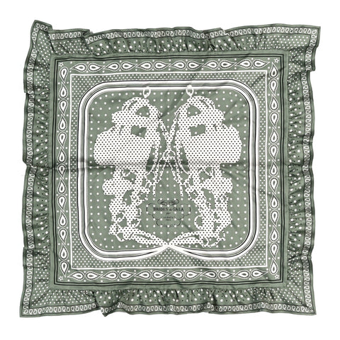 Silk Brides De Gala Bandana A Pois Scarf 70