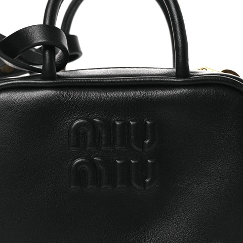 Nappa Micro Bag Black