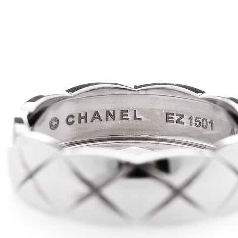 18K White Gold Small Coco Crush Ring 62 10