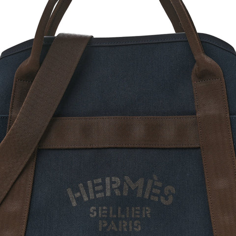 Canvas The Grooming Bag Bleu Navy Feu