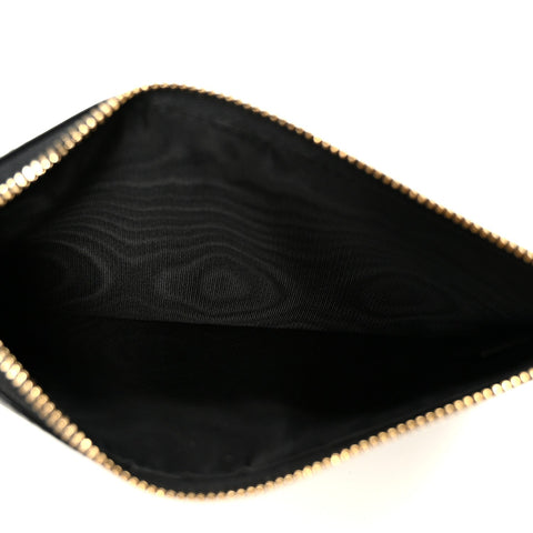 Patent Cannage Lady Dior Convertible Clutch Black
