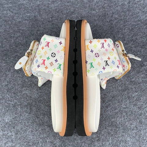 LV x TM Pool Pillow Flat Comfort Mule