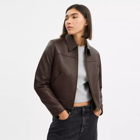 Coach Outlet Leather Jacket