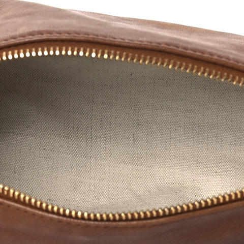 Nappa Aviator Mini Pouch Rovere