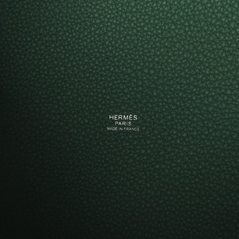 Taurillon Clemence Picotin Lock 22 MM  Vert Jade