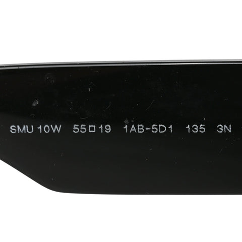 Acetate Glimpse Sunglasses SMU 10W Black