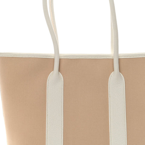 Buffle Skipper Toile Garden 30 TPM Zip Tote White