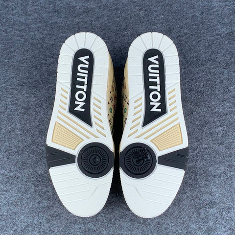 Tyler, the Creator x Louis Vuitton Trainer 'Beige Multi-Color Monogram'