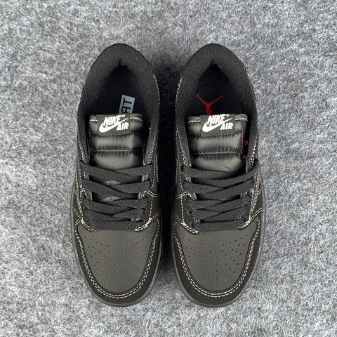 (KIDS) Travis Scott x Air Jordan 1 Low OG SP 'Black Phantom'