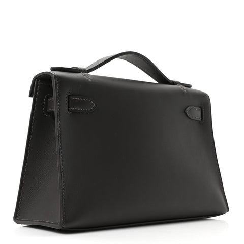 Swift Kelly Pochette Clutch Bai Brun