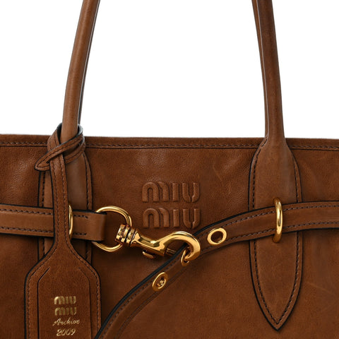 Nappa Aviator Medium Aventure Bag Rovere