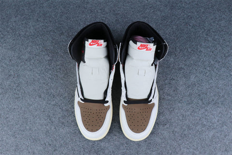 Custom Travis Scott x Air Jordan 1 Retro High OG 'Reverse Mocha'