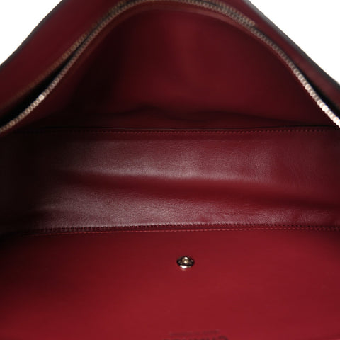 Grained Calfskin Small Souplissimo Maxi Flap Black