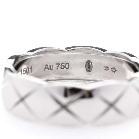 18K White Gold Small Coco Crush Ring 62 10